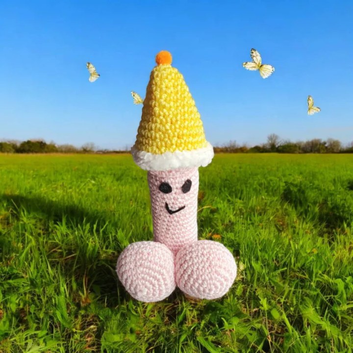 Zizi bonnet modèle 2 crochet fait main