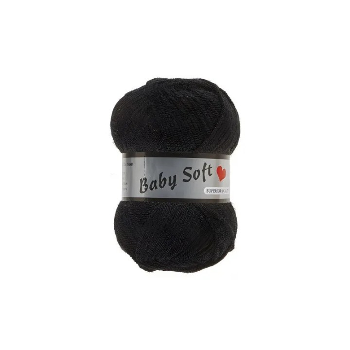 Lammy Yarns Baby Soft 001 pelote laine