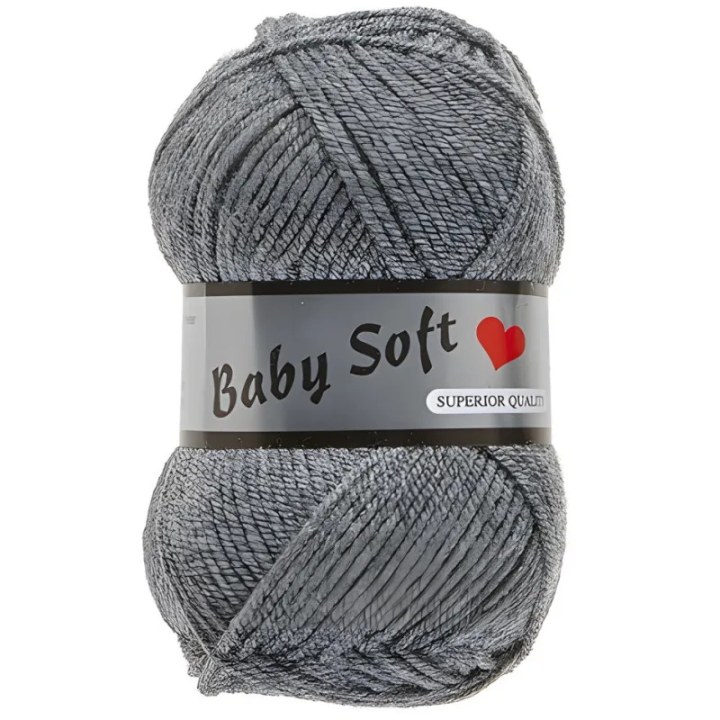 Lammy Yarns Baby Soft 002 pelote laine