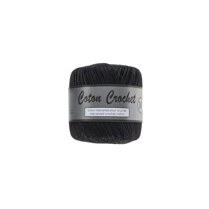 Lammy Yarns coton crochet 10 couleur 001