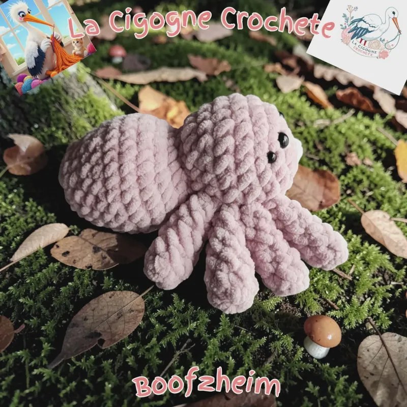 araignee crochet fait main