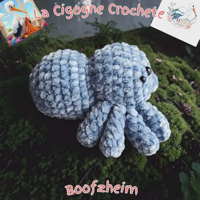 araignee crochet fait main