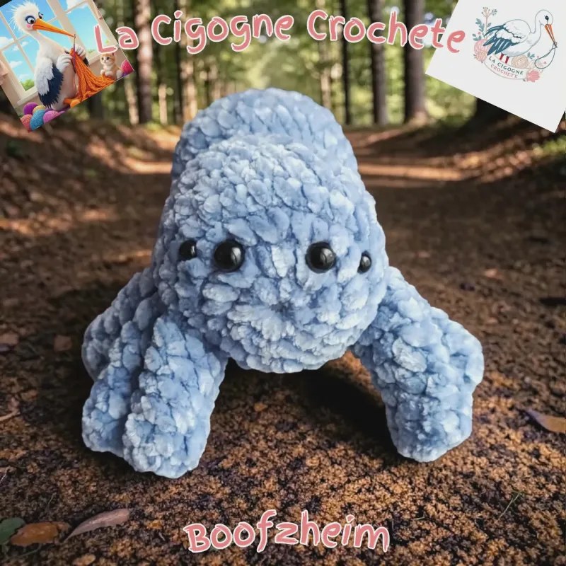 araignee crochet fait main