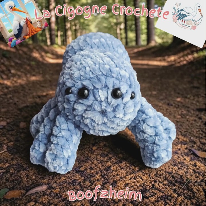 araignee crochet fait main