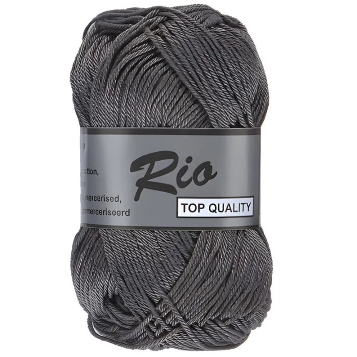 Lammy Yarns coton RIO Uni couleur 002