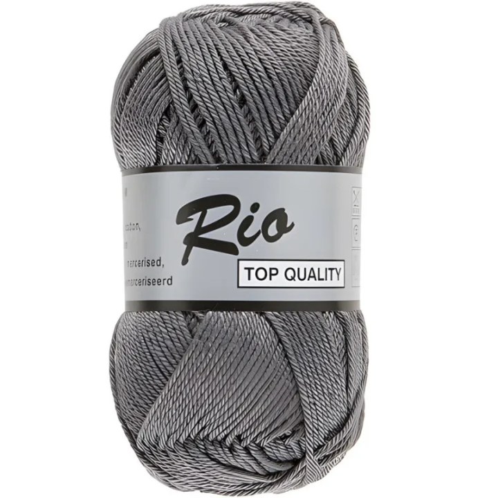 Lammy Yarns coton RIO Uni couleur 004