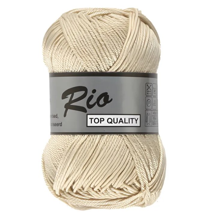 Lammy Yarns coton RIO Uni couleur 017