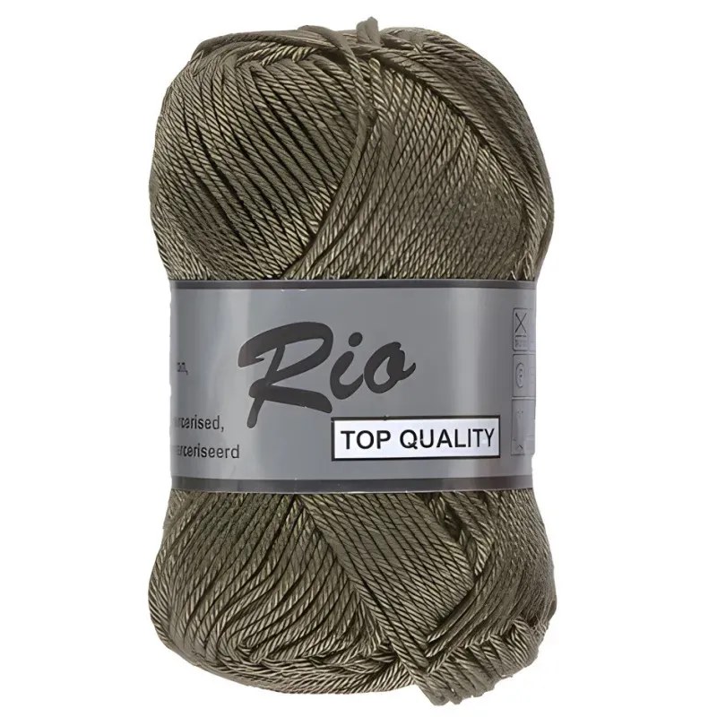 Lammy Yarns coton RIO Uni couleur 027