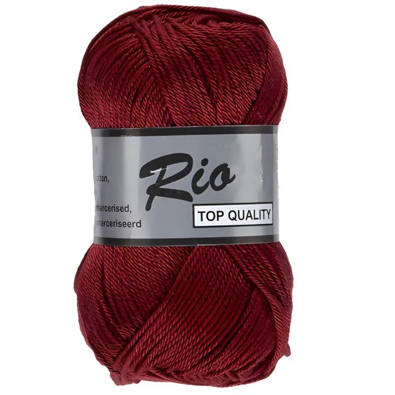 Lammy Yarns coton RIO Uni couleur 042