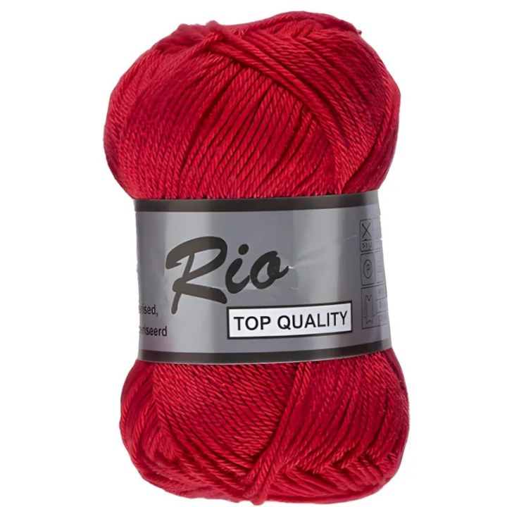 Lammy Yarns coton RIO Uni couleur 043