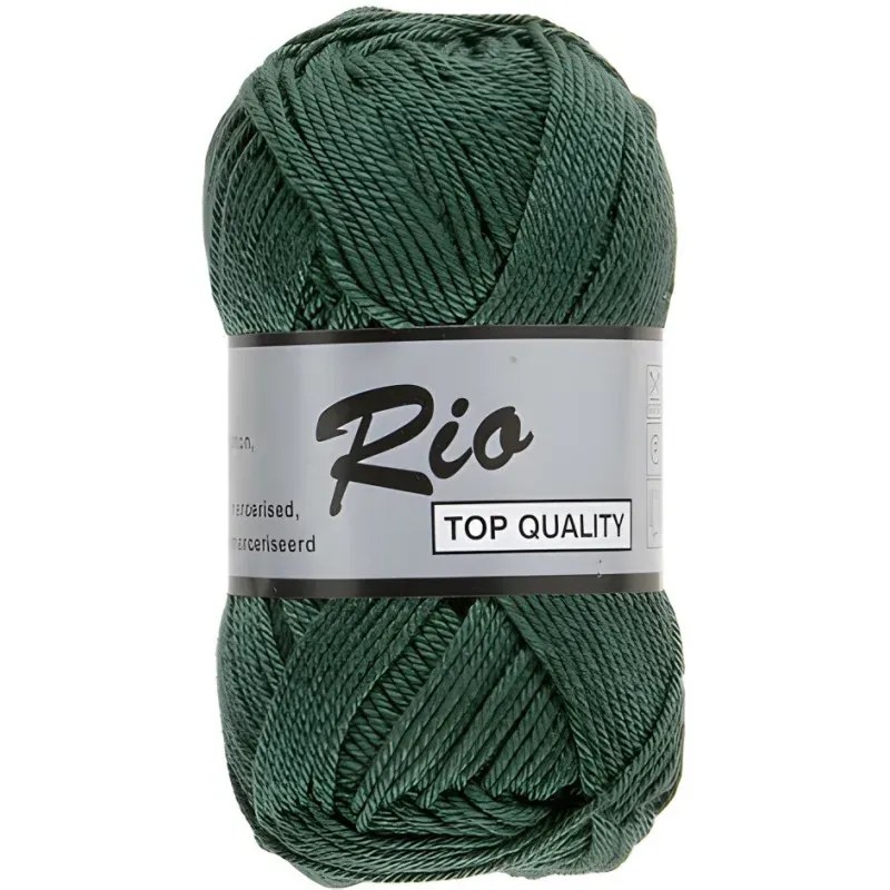 Lammy Yarns coton RIO Uni couleur 072