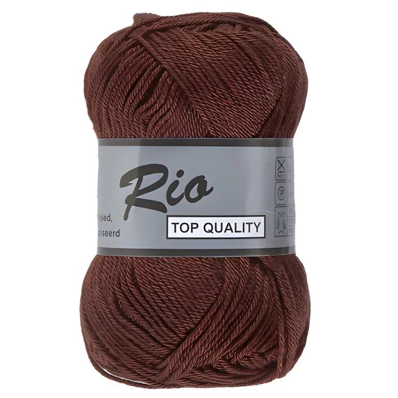 Lammy Yarns coton RIO Uni couleur 114