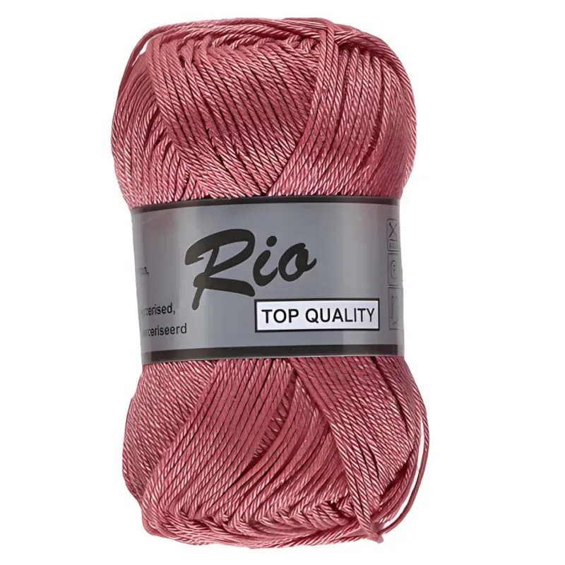 Lammy Yarns coton RIO Uni couleur 730