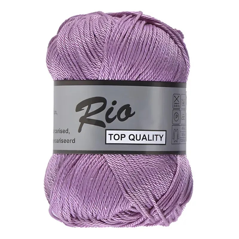 Lammy Yarns coton RIO Uni couleur 740
