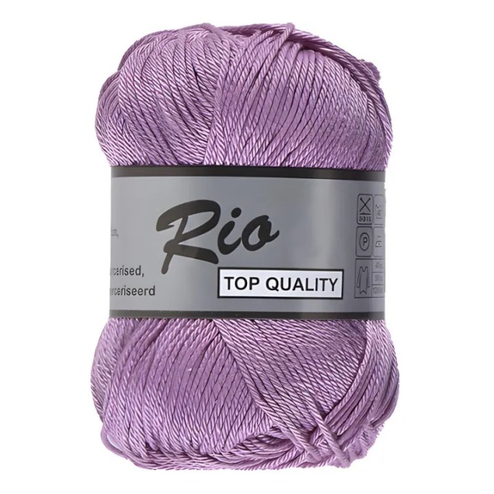 Lammy Yarns coton RIO Uni couleur 740