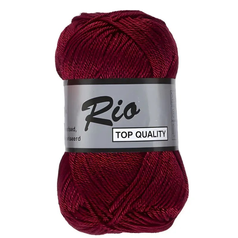 Lammy Yarns coton RIO Uni couleur 848