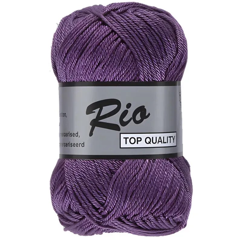 Lammy Yarns coton RIO Uni couleur 849