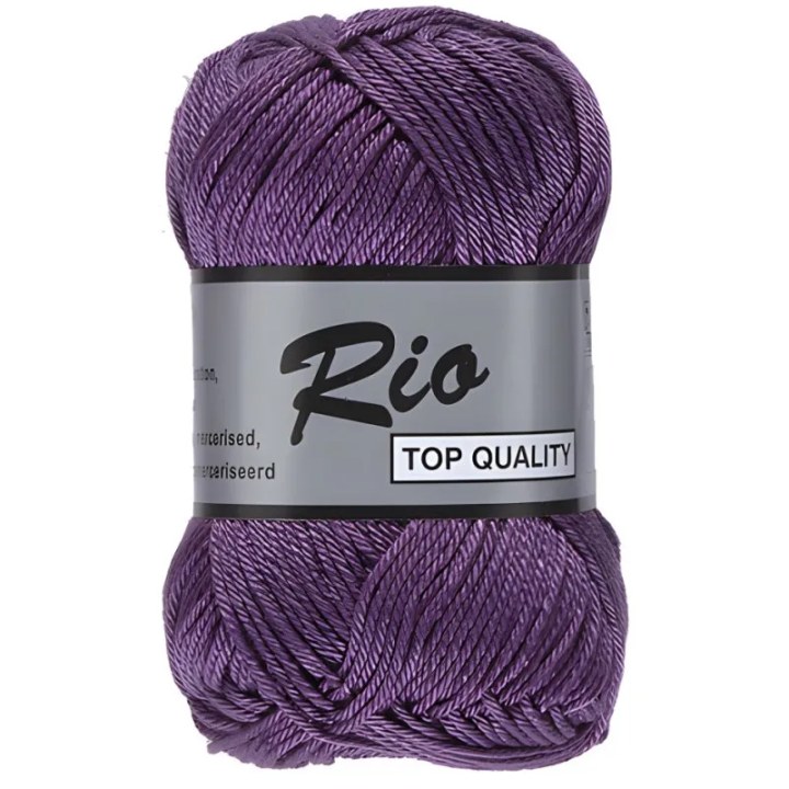 Lammy Yarns coton RIO Uni couleur 849