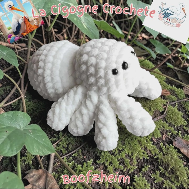 bebe araignee crochet figurine halloween artisanale modele 5