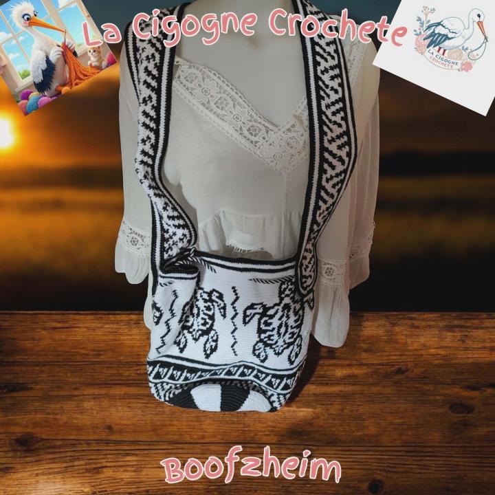Sac tortue modèle 1 crochet fait main