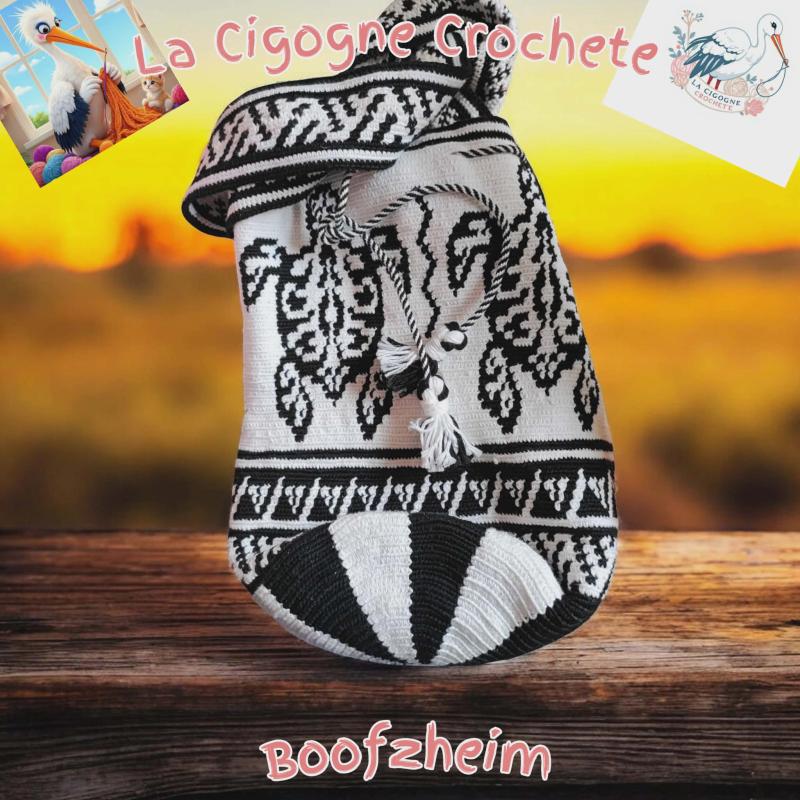Sac tortue modèle 1 crochet fait main