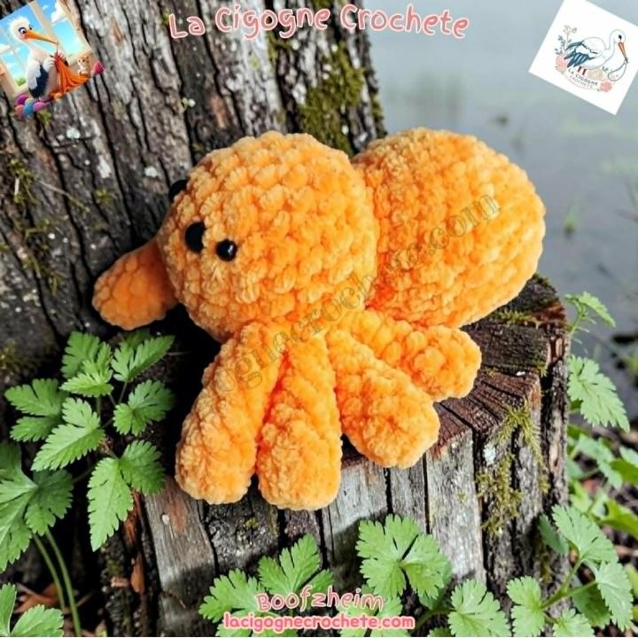 araignee crochet fait main