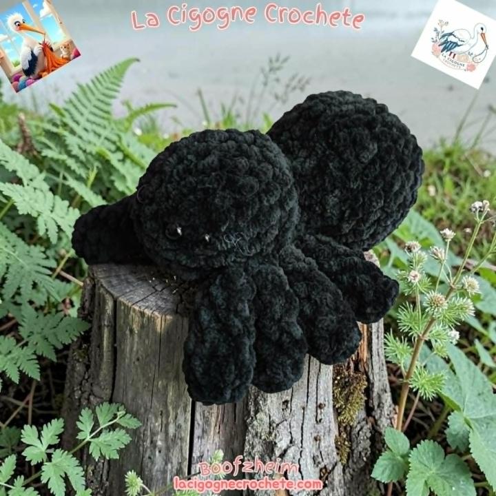 bebe araignee crochet figurine halloween artisanale modele 4