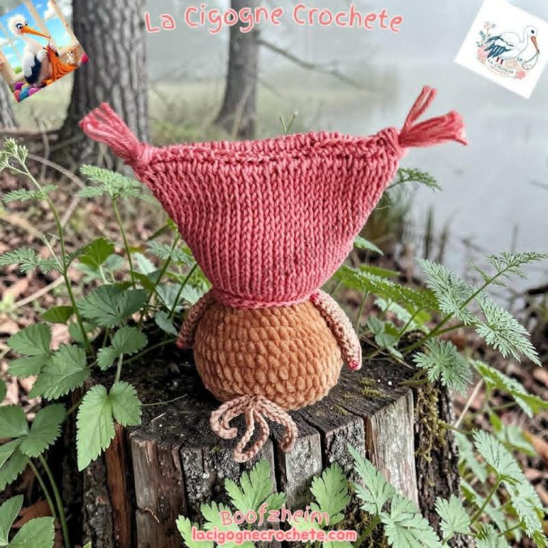 Chouette crochet fait main modele 3