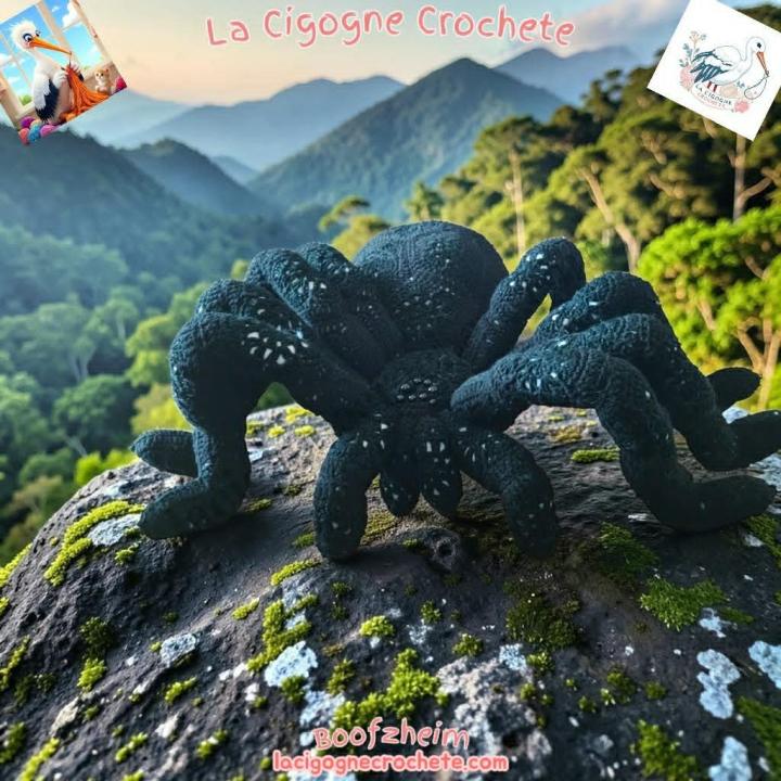 Tarentule XL crochet fait main