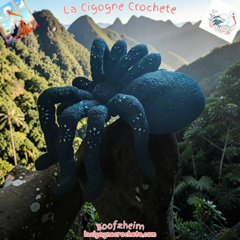 Tarentule XL crochet fait main