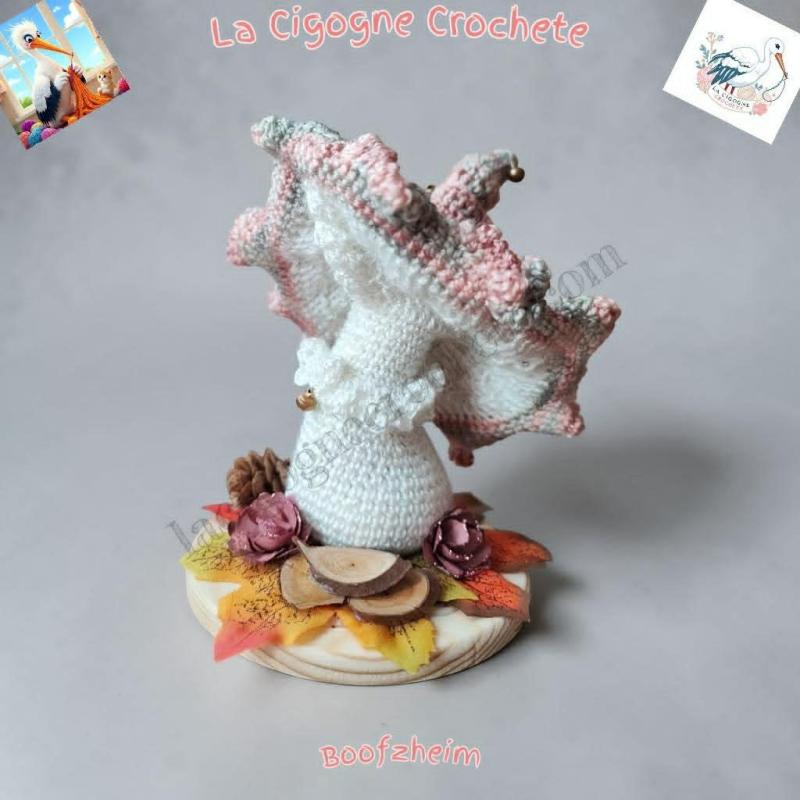 champignon magique crochet modèle 1 décoration féerique