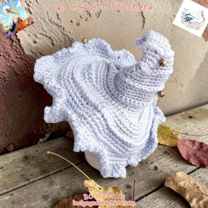 champignon magique crochet modèle 5 décoration féerique