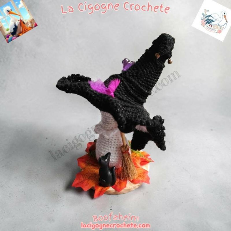 champignon magique crochet modèle 7 décoration féerique theme sorciere