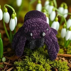 Araignee Halloween crochet fait main modele 1