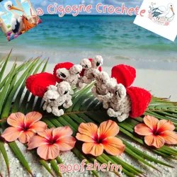 Bernard l hermite crochet fait main modele 3