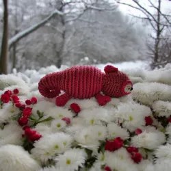 Cameleon crochet fait main modele 1