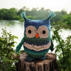 Chouette crochet fait main modele 1