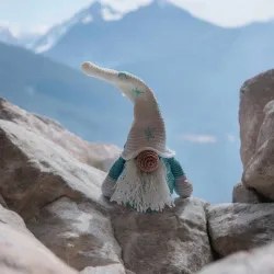 Gnome crochet fait main modèle 3
