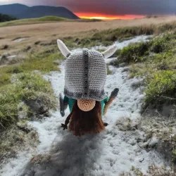 Gnome crochet fait main modèle 5