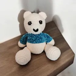 Ourson crochet fait main modèle 1