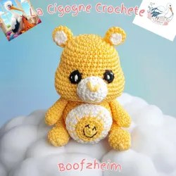Ourson crochet fait main modèle 3