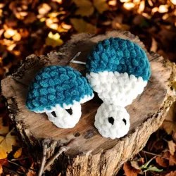 Mushie champignon crochet fait main modèle 5