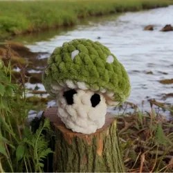 Mushie champignon crochet fait main modèle 13