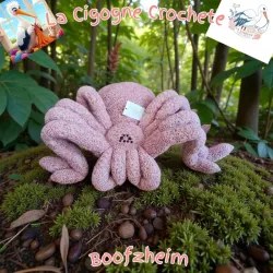 Tarentule XL crochet fait main
