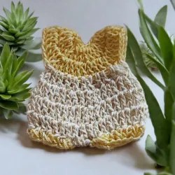 Applique barbotteuse crochet fait main modèle 2