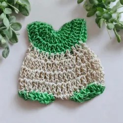 Applique barbotteuse crochet fait main modèle 4