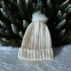 Bonnet adulte crochet fait main modele 5