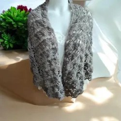 Chale crochet fait main modele 3