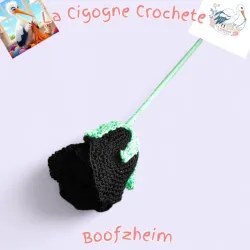 Fleur crochet fait main modèle 1