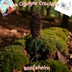 Fleur crochet fait main modèle 11